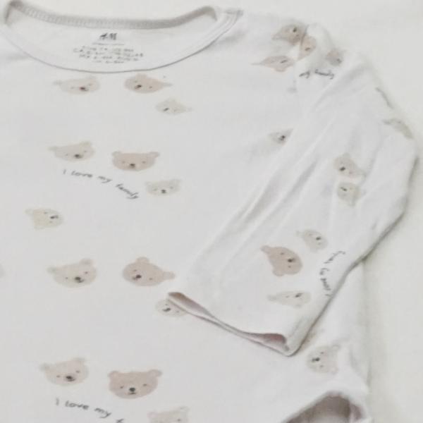 Langarmbody Gr. 74 von H&M (1053)